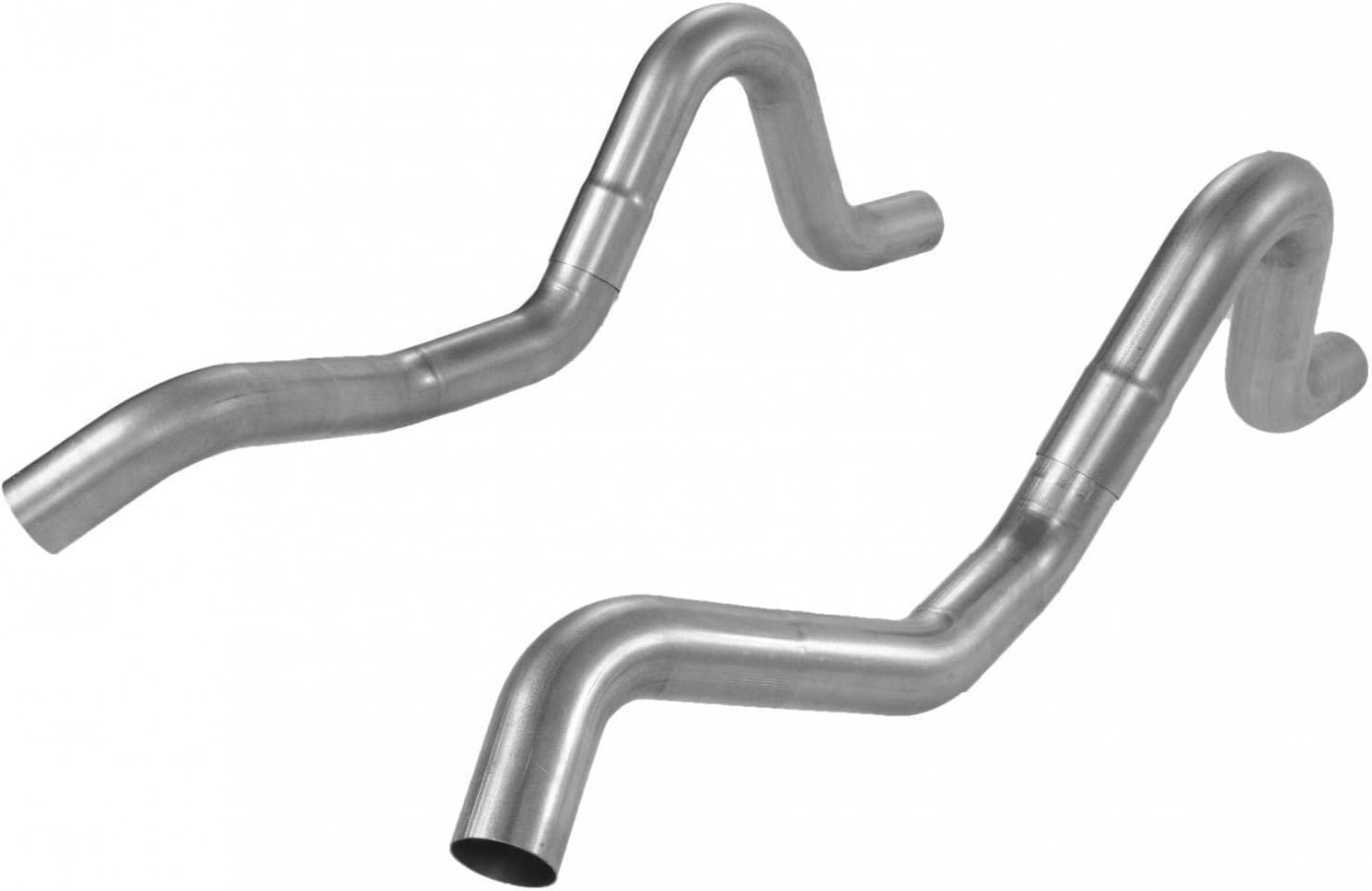 Flowmaster 15802 Prebend Tailpipes Pair - 2.50 Inch Rear Exit Aluminized Steel Exhaust Pipes