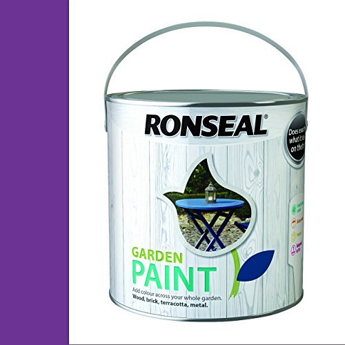 Ronseal RSLGPPB750 750 ml Garden Paint - Purple Berry by Ronseal