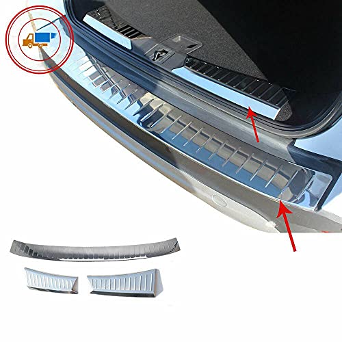 Set di 3 protezioni per paraurti posteriore e