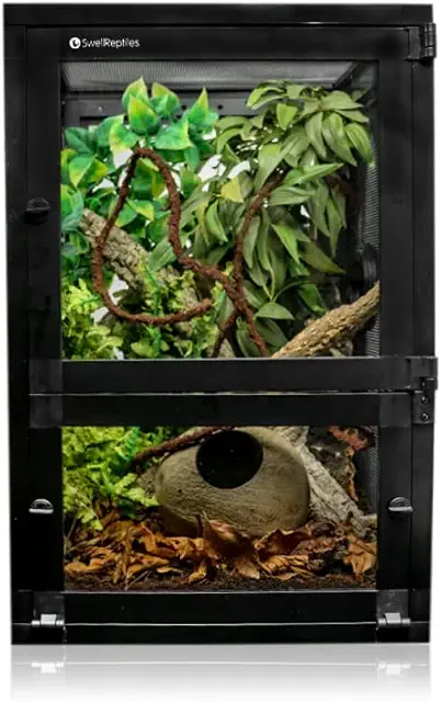 Large Premium ReptiAir Screen Cage 30x30x45cm for Chameleons