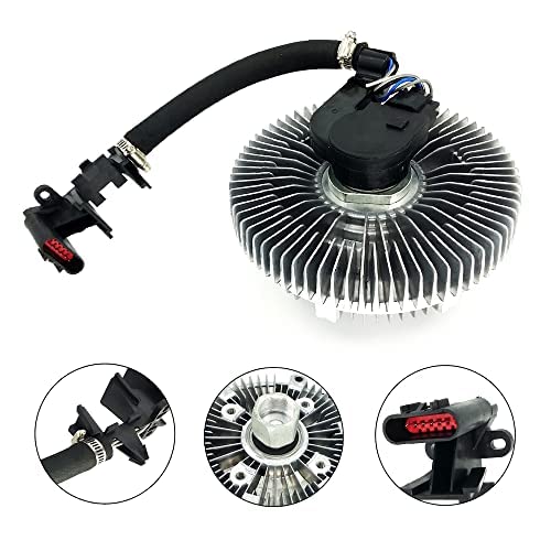 Electric Radiator Cooling Fan Clutch 622-001 For 2002-2009 Buick Rainier Saab 9-7X Isuzu Ascender Gmc Envoy Chevrolet Trailblazer 4.2L 5.3L 3200 25790869 #TOP1