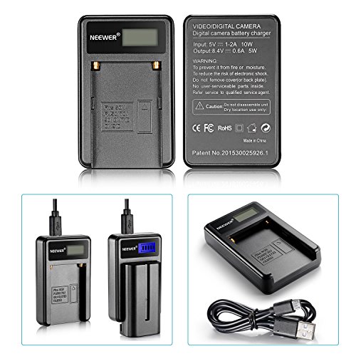 Neewer Batteria di Sostituzione 6600mAh per