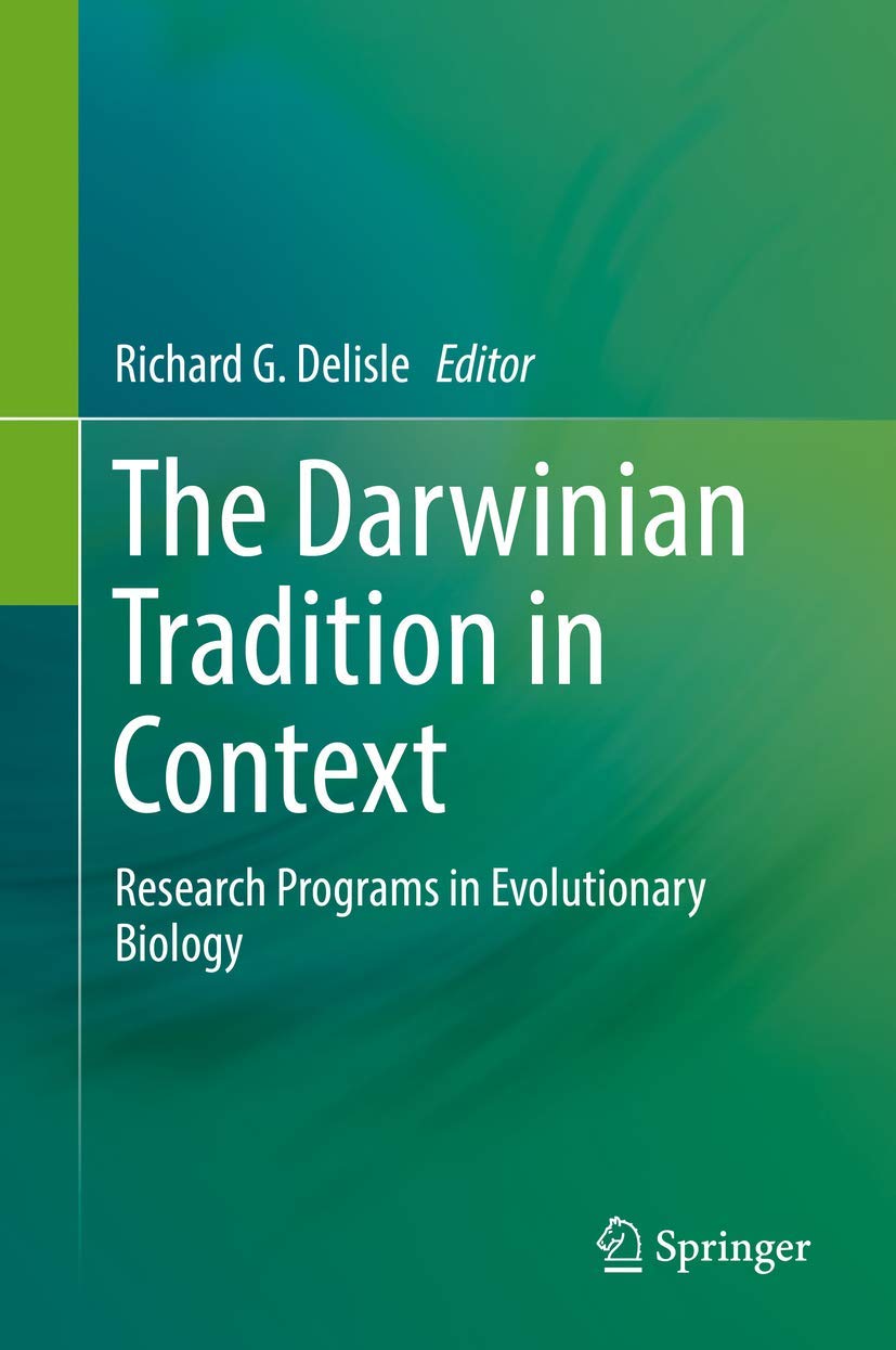 Buy The Darwinian Tradition in Context: Research Programs in Evolutionary Biology — BookShops.in
