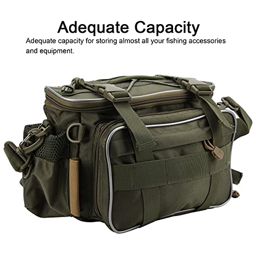 SALALIS Multi-Funktionstasche für Angelgeräte,Angel-Schulter-Hüfttaschen mit Mehreren Taschen,Angeltasche zur… – Bild 5