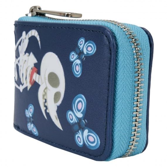 Loungefly Corpse Bride Scraps Accordion Zip Around Wallet, WBWA00103
