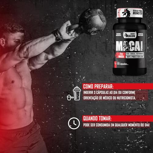Maca Peruana Negra 120 Capsulas 2000mg Maca Peruana Black em Capsulas Pura Premium Importada Para Ho