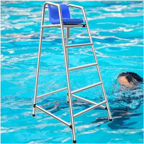 Silla de Salvavidas Alta de Acero Inoxidable 180 cm miniatura 1
