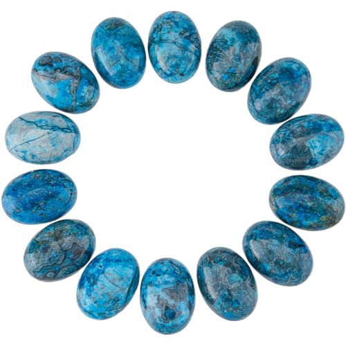 Cabochons en jaspe ovales à dos plat pour réussir tous vos collages de bijoux