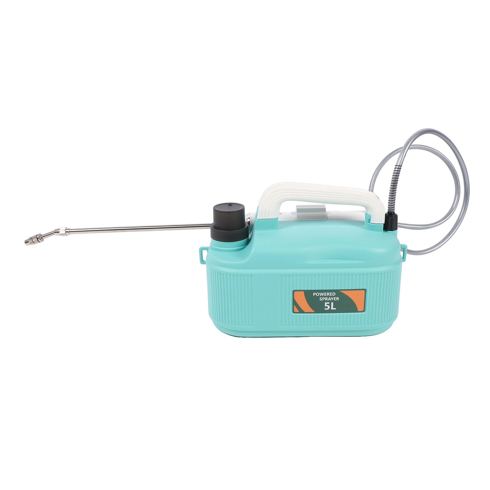 Alomejor Pulvérisateur de Jardin électrique Anti-Fuite 5L alimenté par Batterie avec Baguette Télescopique pour L'arrosage des Plantes, Conception Ergonomique pour L'arrosage des Plantes de Jardin,