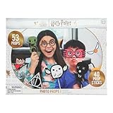 Paladone Pack de Props fotográficos Harry Potter - 58 Props con Palos, decoración para Fiestas y fotomatones con temática de Hogwarts, Divertido para Eventos temáticos