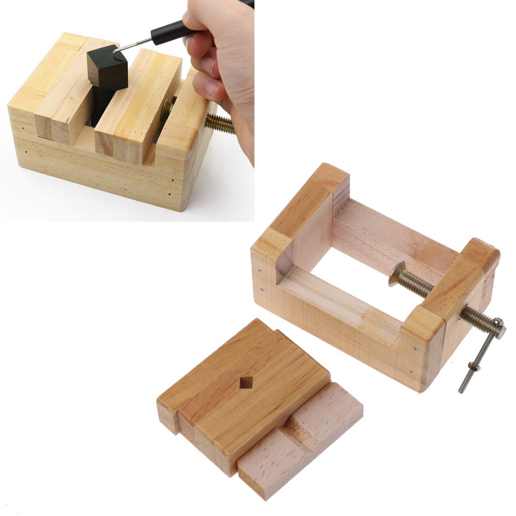 Morsa da Tavolo per Lavorazione del Legno Pinze Piatte Utensili Manuali Intaglio