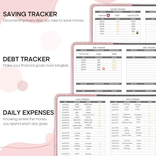 50% Off WEMATE Locking Budget Planner & Expense Tracker - Image 5