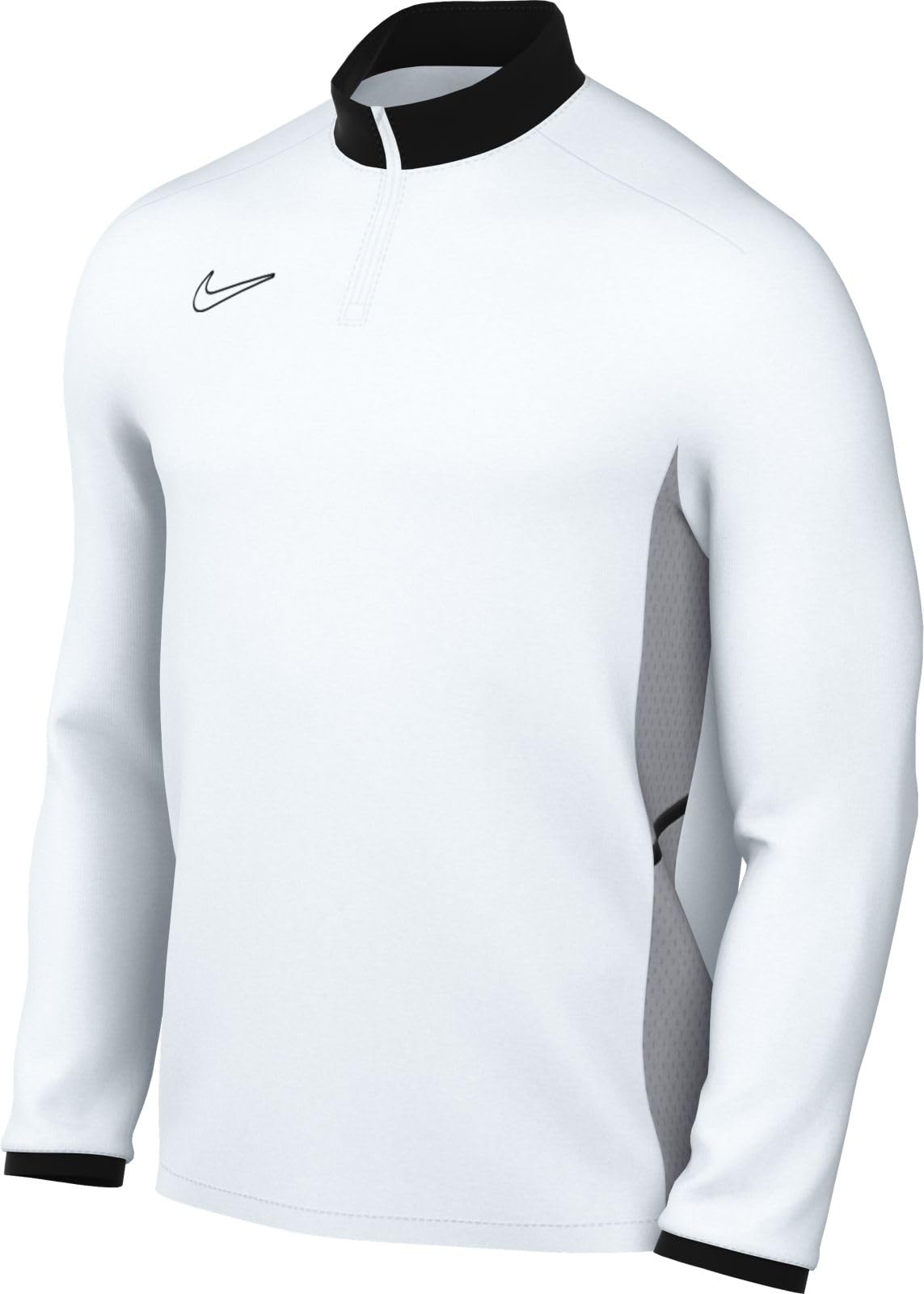 NIKE FZ9767-100 M NK DF ACD25 DRIL TOP Sweatshirt Men's WHITE/BLACK/WOLF GREY/BLACK Size L
