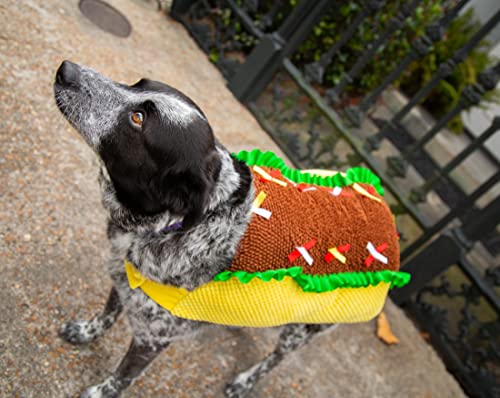 Disfraz taco para perro grande Halloween Navidad miniatura 3