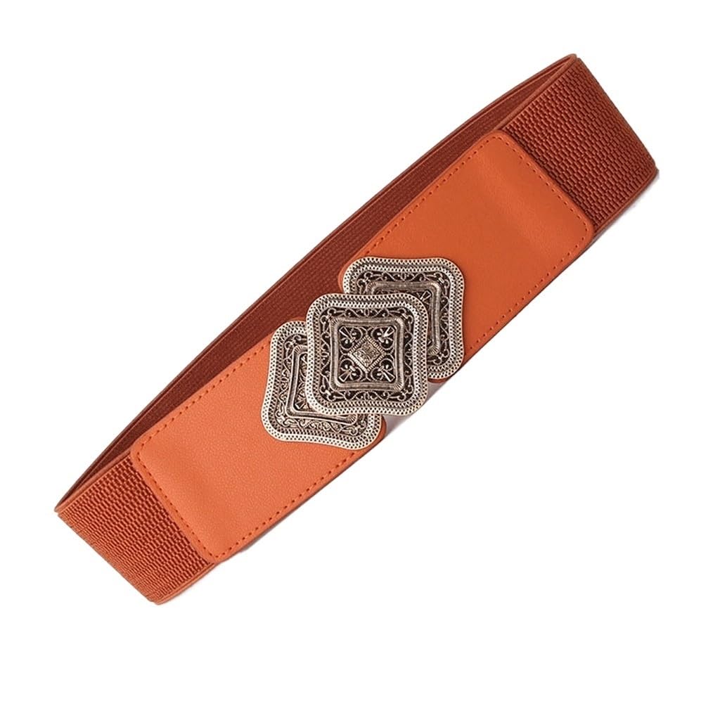 Womens Elastic Waistband Dress Suit Decoration Belt
