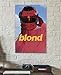 Inkvo Frank Ocean Poster Blond, Moto Blond Album Cover Music Poster, Channel, Blonde, Aesthetic Room Wall Decor, Not Framed, 11 by 17 inches, Premium Silk Art Print