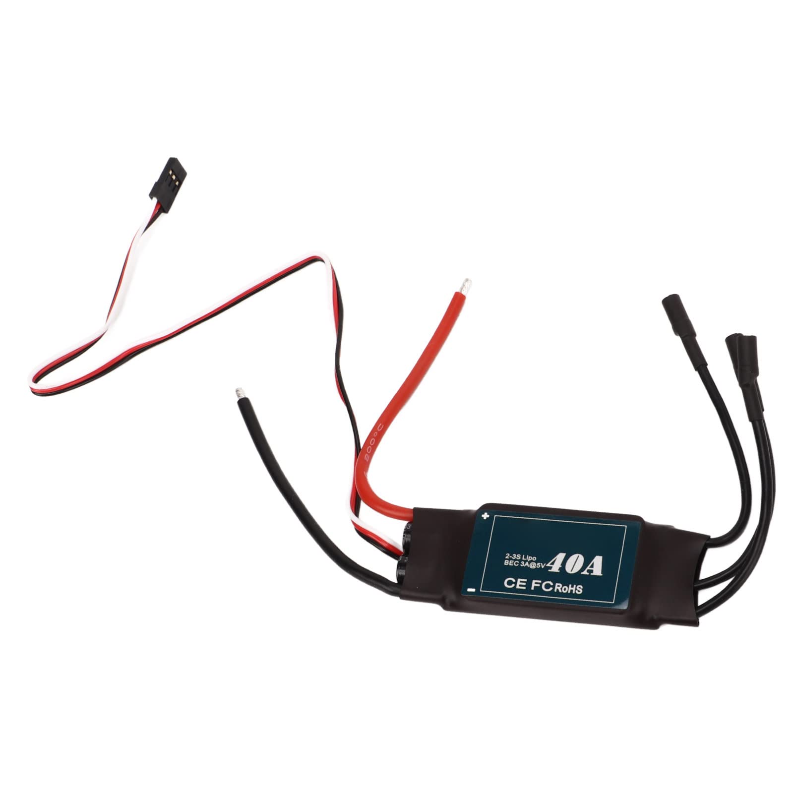 40A RC elektrischer Geschwindigkeitsregler, Leere Form, Silikon, Kupfer, bürstenloser RC-Motor, ESC zum Austausch