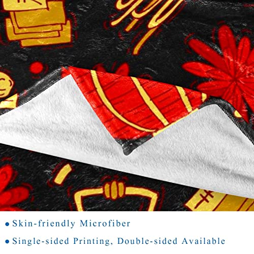 Couverture microfibre de qualité supérieure pour lit et voyage