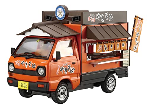 Aoshima 1/24 Mobile Sales Series No.7 Fujinomiya Yakisoba Modelo de plástico