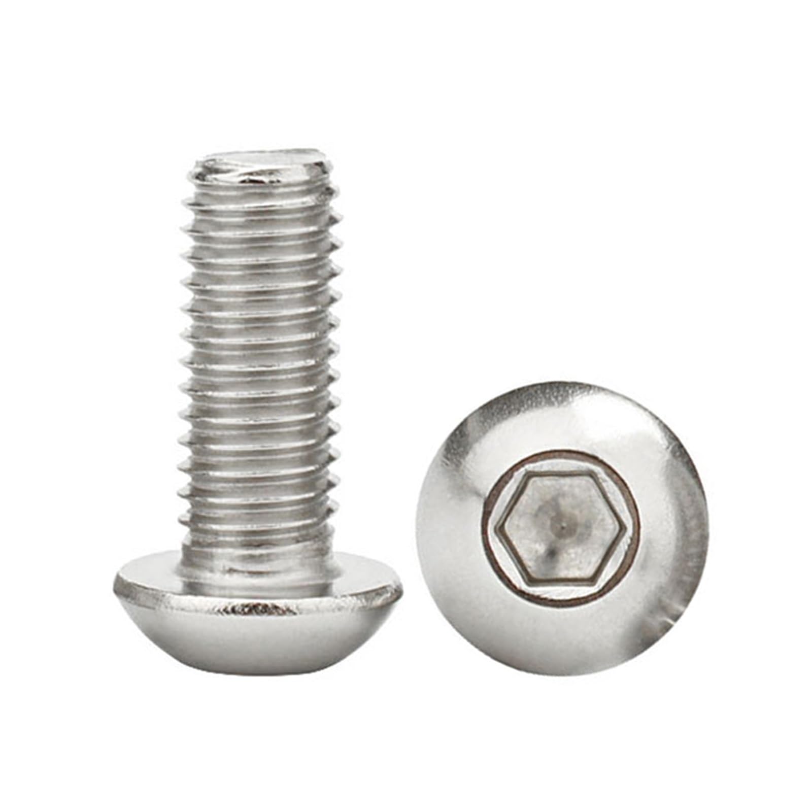 Ve E Dado A Testa Esagonale Con Esagono Incassato M2 M3 M4 M5 M6 Nero Vi A Brugola In Acciaio Al Carbonio Di Grado 12.9 Assortimento Di Dadi Per Bulloni - Foto 4