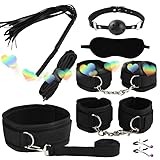 Schwarzes Multifunktionales 8-Teiliges Komfortables Nylon Indoor Fitness Verstellbares Set, Einfach Zu Tragen, Mit Schlafbrille Ausgestattet - D-1