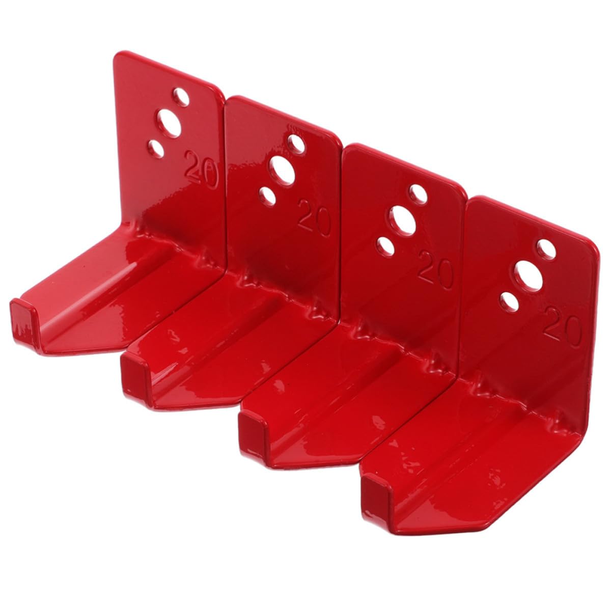 Soporte de extintor de pared metálico y resistente para montaje seguro de equipos