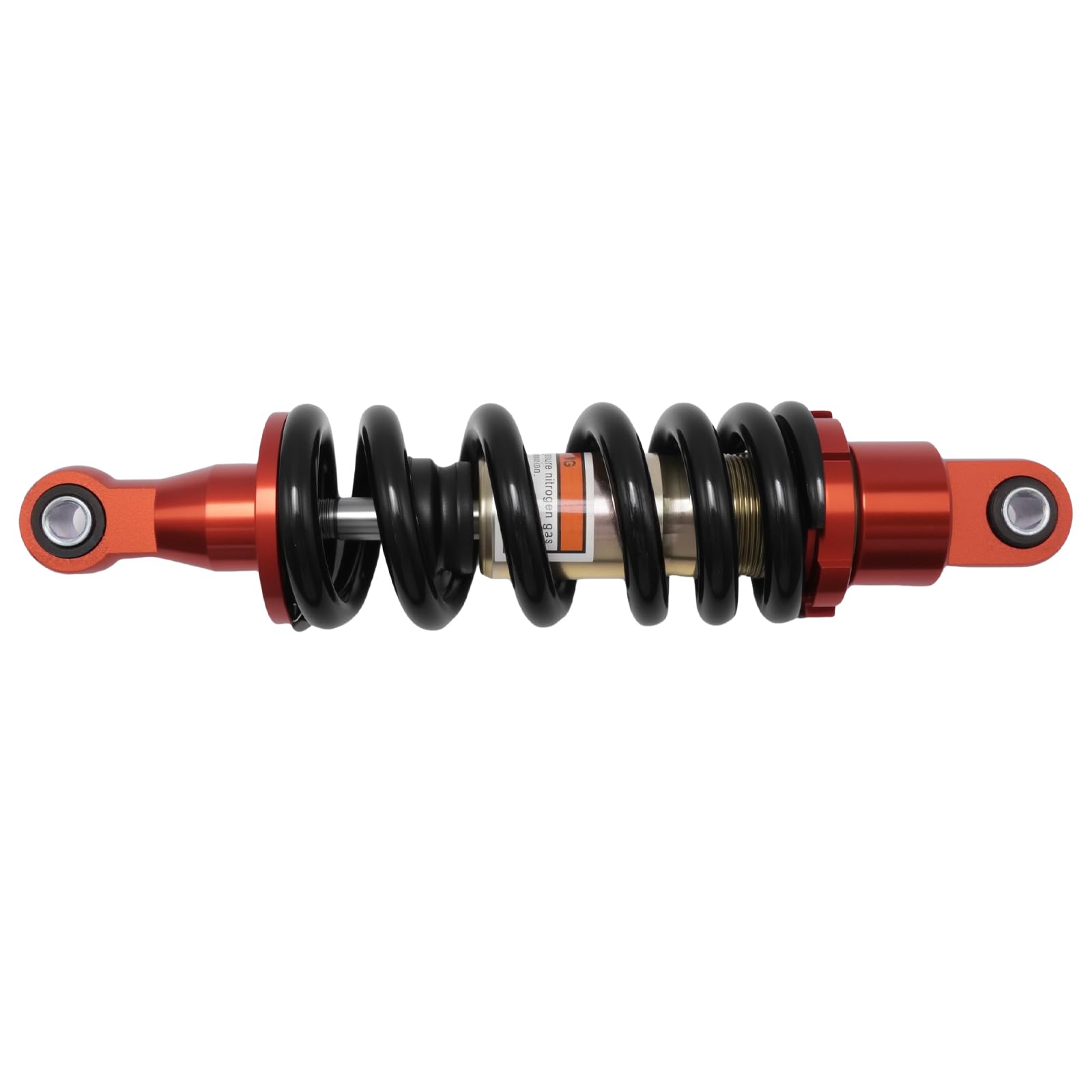 Dirt Pit Motorrad-Stoßdämpfer hinten 270 mm 980 lbs 10 mm Bohrung, Universal-Stoßdämpfer für Mopeds, geeignet für 70CC bis 150CC Geländemotorräder ATVs und Roller