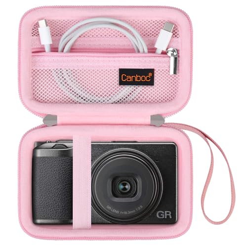 Sac pour appareil photo Ricoh GR III et GR II : la pochette rose des photographes urbains