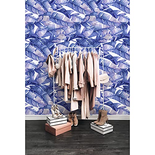 Papier peint feuilles de banane pour habiller un grand mur blanc - 2