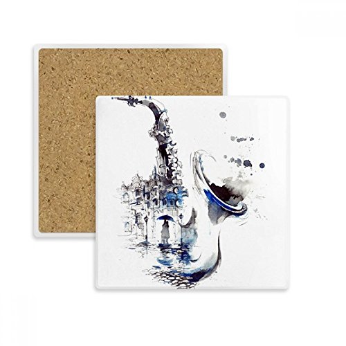 Coaster Tasse Porte Absorbent Pierre pour Éviter les Taches d'Eau - 2