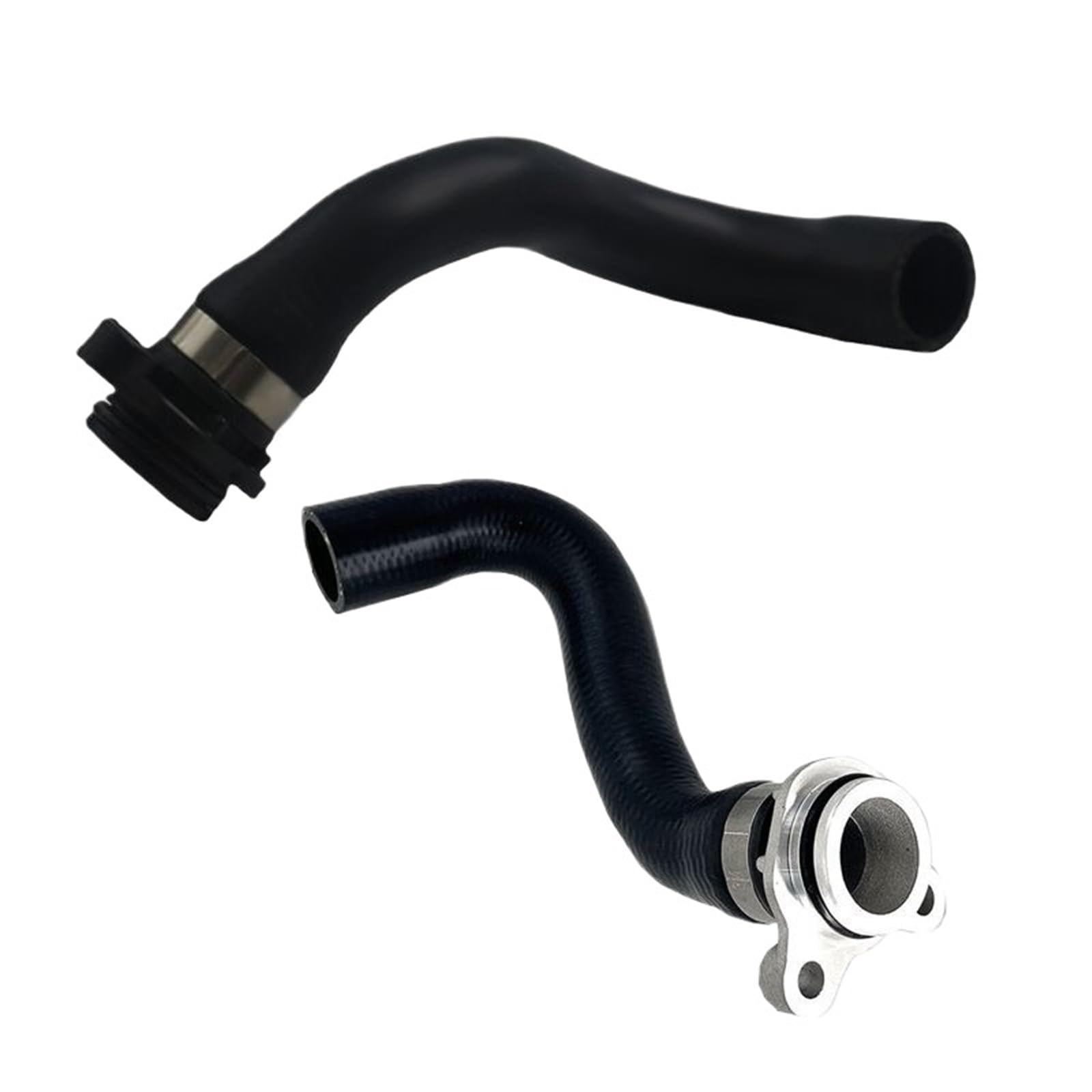 Dbwozer Aluminum 11537603514 Radiator Hose Pipe Line For Coolant Thermo To Block Metal For Flange N20 N26 N52 N54 N55(Aluminum)