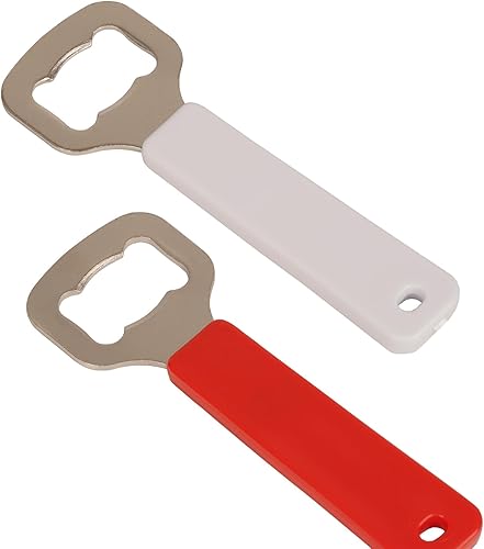 Miniatura 2 de 6 abridores de botellas de cerveza, abrebotellas simples de acero inoxidable para cocina, bar y restaurante, herramientas de fiesta de boda