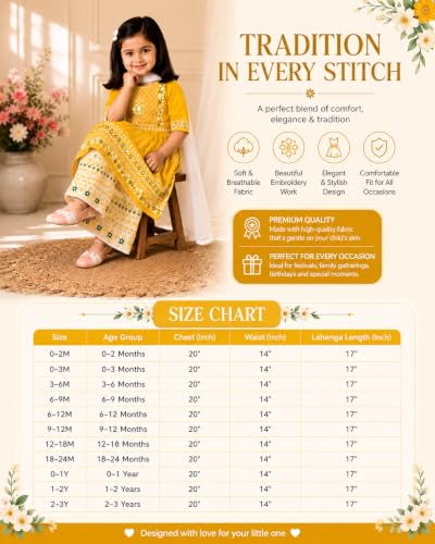 Image of Girls Embroidered Printed Kurta with Printed Palazzo Set, Ethnic Wear, 3-Piece
