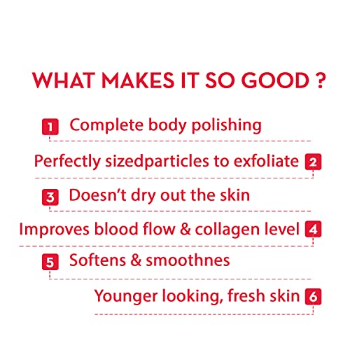 Image of CGG Cosmetics watermelon sugar exfoliating body scrub for soft & glowing skin, & vegan , no paraben & sulphate-250gm