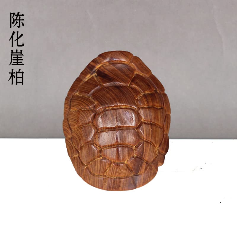 Amazon.com: xiexuelian 富甲天下手把件陈化崖柏木雕工艺艺富甲