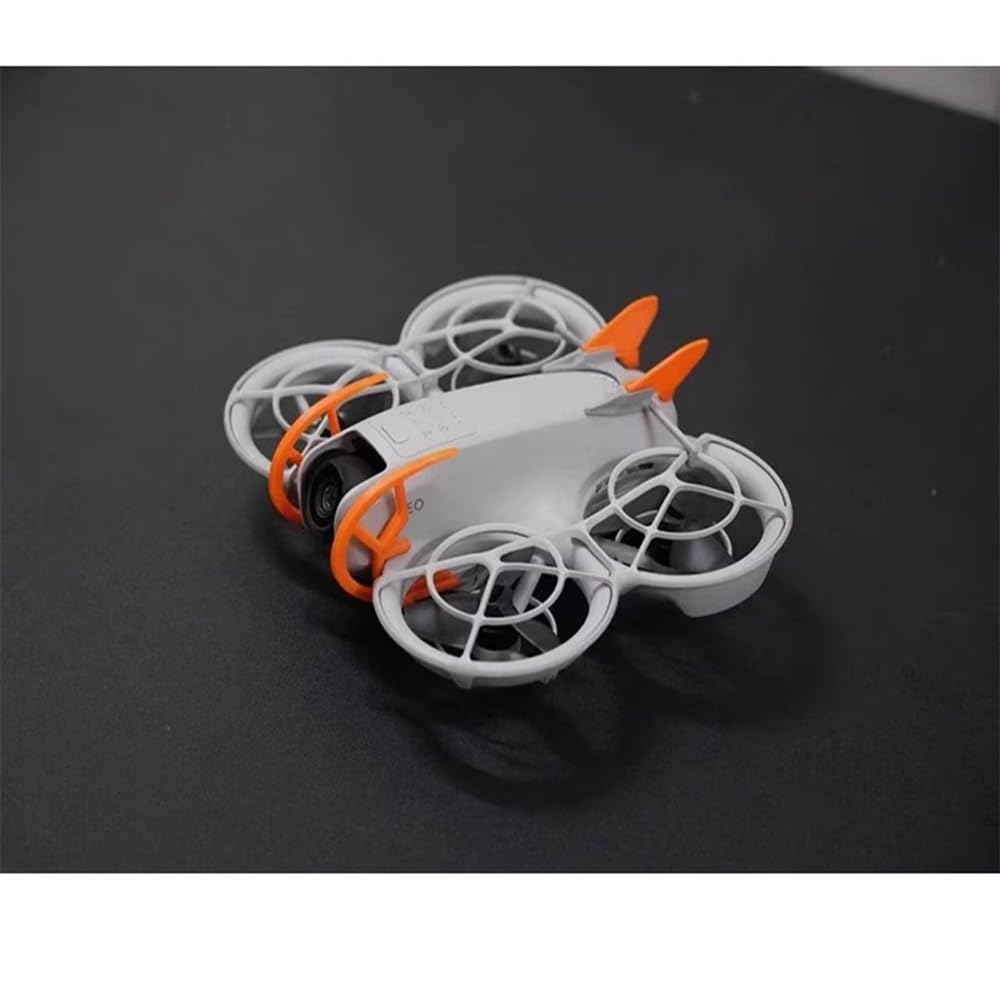 Ogon lotu do DJI NEO Drone Flight Tail Quick Release, skrzydło latającego ogona, aby poprawić stabilność lotu, dekoracyjny klips zapobiegający uwalnianiu, uchwyt akcesoria do drona, szary