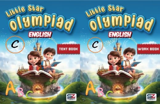 Little Star Literature English Text Book and Work Book set of 2 Book UKG - UPPER KG Paperback – 31 December 2022