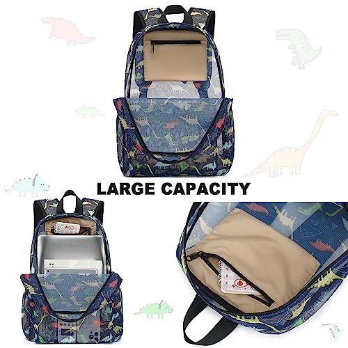 Camtop Mesh Backpack Kids Boys Girls Bookbag See Through Preschool Kindergarten Backpacks Casual Daypack For School Beach Travel Swim(Age 3-8 Years,Dinosaur) #TOP3
