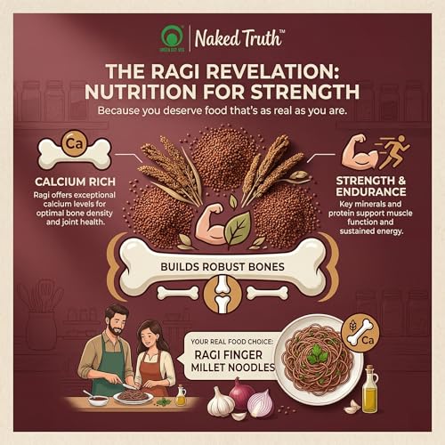 Image of Naked Truth Millet Noodles | Instant Whole Grain Millet Noodles | Healthy & Delicious | Easy-to-Cook Noodles for Snacks, Lunch & Dinner
