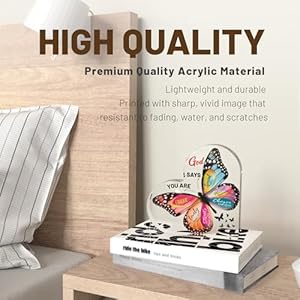 Christian Gifts for Women Birthday, Butterfly Inspirational Gifts for Friends, Religious Spiritual Gifts for Her Mom Girl Female Coworker Sister Christian Home Decorative Signs Christian Gifts for Women Birthday Butterfly Inspirational Gifts for Friends Religious Spiritual Gifts for Her Mom Girl Female Coworker Sister Christian Home Decorative Signs