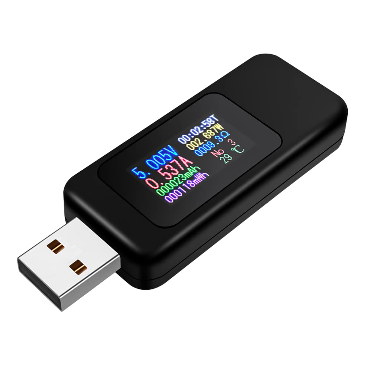 ZORBES® USB Voltmeter, Volt Meters Digital LCD Digital Volt Meter Watt Meter Ampere Meter Voltage and Current Tester 0-5.1A 4-30V for USB Devices, Laptop, Tablet, Phone, USB Hubs, USB Wall Chargers (B0C2V2CCXT) Amazon Price History, Amazon Price Tracker