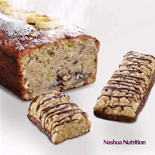ProtiDiet Protein Bar - Banana Bread (7/Box) - High Protein 15g - Low Calorie - High Fiber