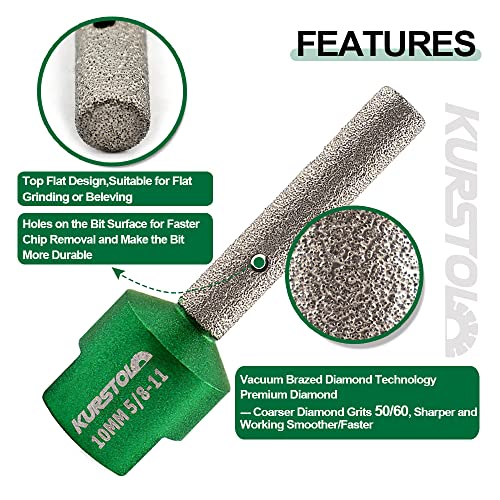 KURSTOL Punta fresatura a dita diamantata - 2