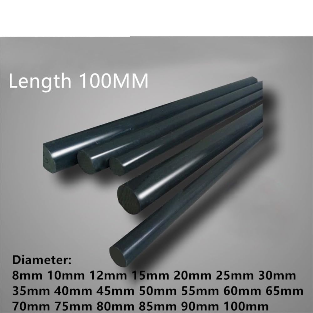 POM RUNDSTAB 12 mm (4,00/m) 1000 mm SCHWARZ / WEIß / NATUR DELRIN POM STAB