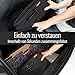 HELDENWERK Kofferraumtasche faltbar mit Anti-Rutsch-Klett - Kofferraum-Organizer, Auto Faltbox, Einkaufstasche - verstärkt und stabil