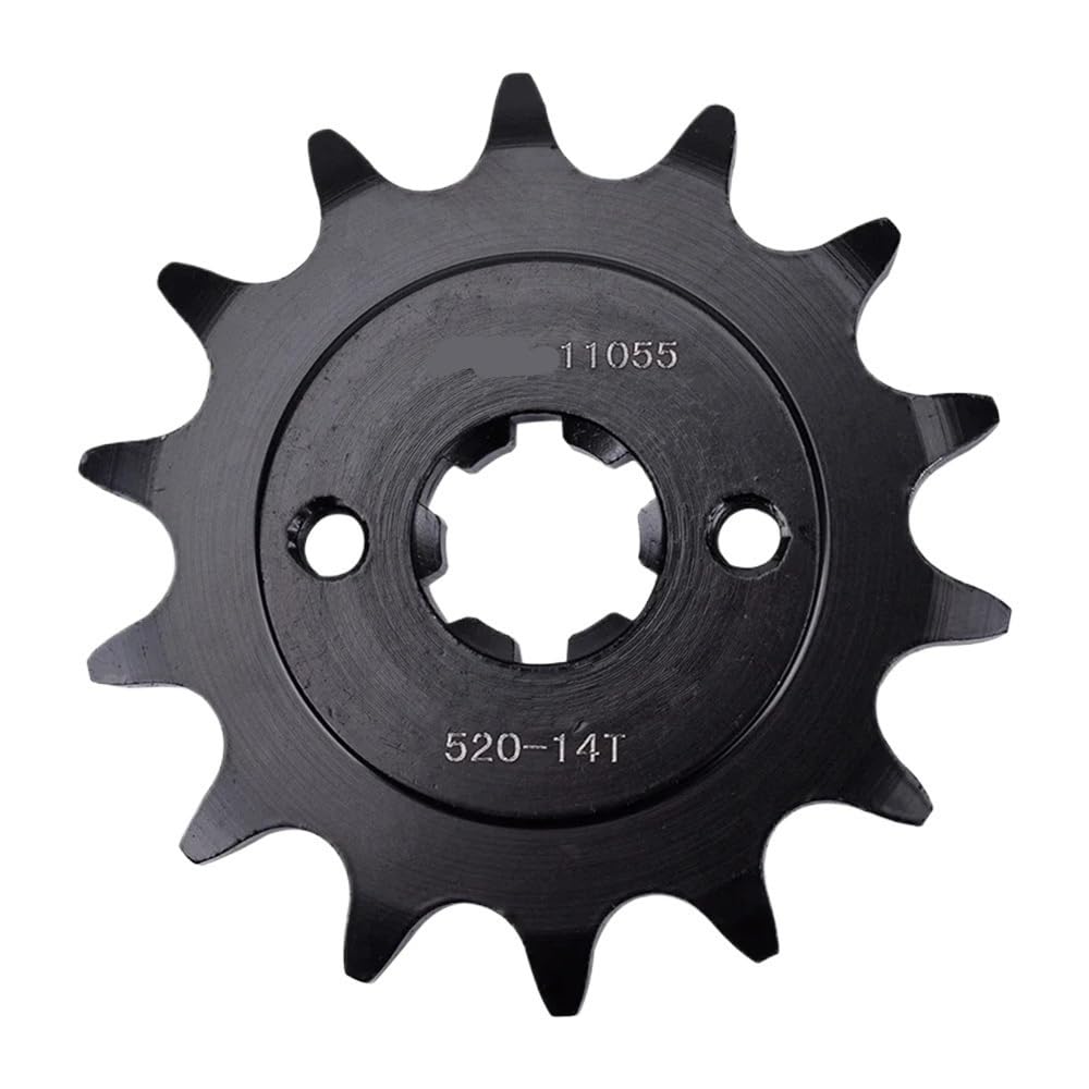 Pignone anteriore 520 a 14 denti for 125 200 RC Duk/e 2013-2021 | Parte trasmissione moto in acciaio 14T con catena Drive Gear 520 for modelli RC Duk/e