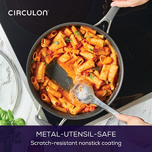 Circulon-A1-Series-with-ScratchDefense-Technology-Nonstick-Induction-Saute-Pan-with-Helper-Handle-and-Lid-5-Quart-Graphite