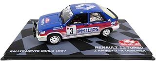 OPO 10 - Voiture Rallye 1/43 Compatible avec Renault 11 Turbo Monte Carlo 1987 Ragnotti Thimonier - BR19
