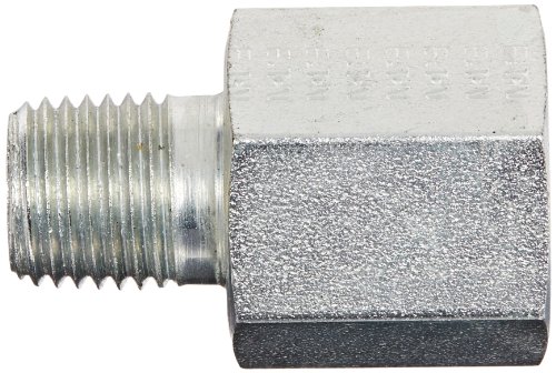 Image of Eaton Aeroquip 2040-4-6S Steel Pipe Fitting, Adapter, 1 /4 inch NPT Male x 3 /8 inch NPT Female