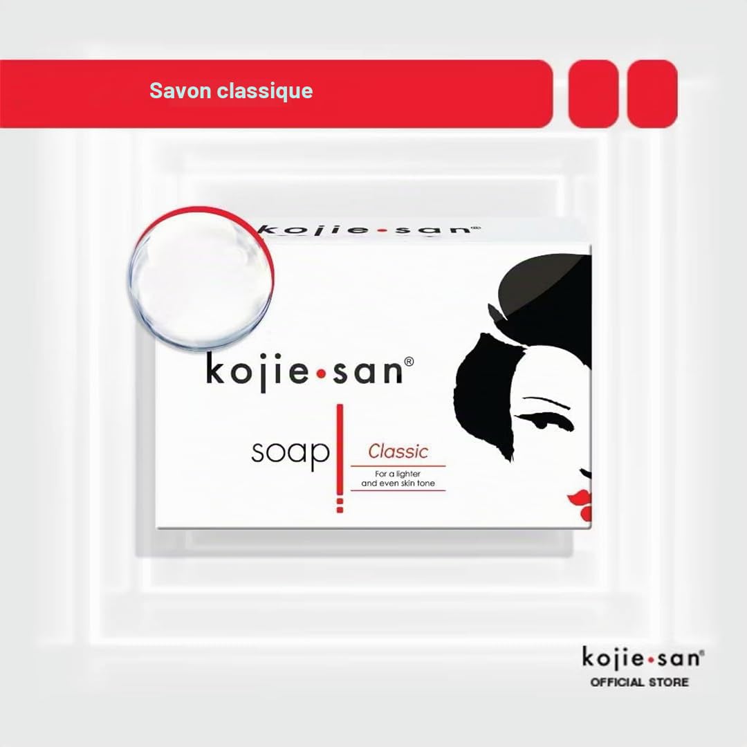 Kojie San Peau Éclairage Savon, 65 g (Lot de 3)